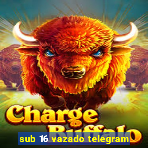 sub 16 vazado telegram